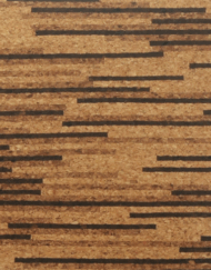 APC Cork Flooring - Glue Down Tile - Tigress - 24"x12"x 4.8mm - Matt Varnish
